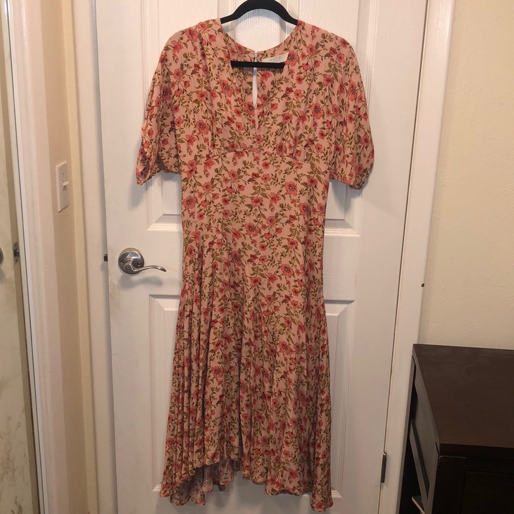Nordstrom ASTR the Label Floral Midi Dress